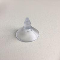 Zuignap transp 20 mm punt of pijl 100st