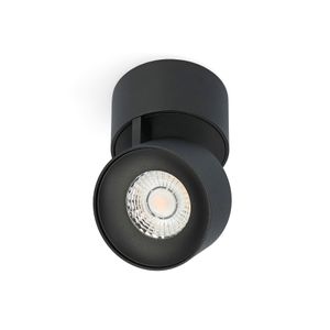 BM0032 LED-opbouwarmatuur Rond 6,5W 2700K Dimbaar Zwart