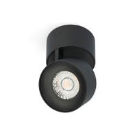 BM0032 LED-opbouwarmatuur Rond 6,5W 2700K Dimbaar Zwart