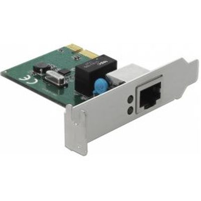 Delock 90381 PCI Express x1-kaart 1 x RJ45 Gigabit LAN RTL8111