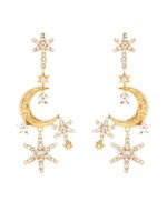Jennifer Behr boucles d'oreilles Deva serties de cristaux Jennifer Behr boucles d'oreilles Deva serties de cristaux