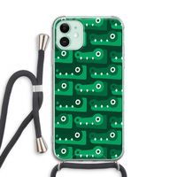 Crocs: iPhone 11 Transparant Hoesje met koord