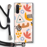Abstract: Samsung Galaxy Note 10 Transparant Hoesje met koord Abstract: Samsung Galaxy Note 10 Transparant Hoesje met koord
