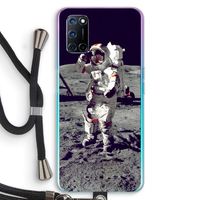 Spaceman: Oppo A72 Transparant Hoesje met koord