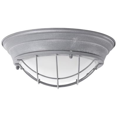 Brilliant Landelijke plafonnièreTyphoon Ø 35cm beton grijs - 94492/70