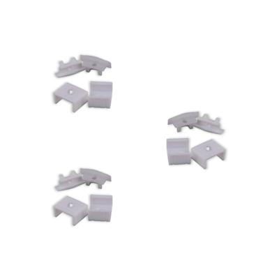 3x LED-strip profiel inbouw accessoires