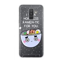 I'm A Hopeless Ramen-Tic For You: Samsung Galaxy A6 Plus (2018) Transparant Hoesje
