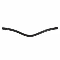 Budget Rider Frontriem Lak 12mm bruin maat:shetl