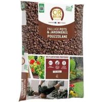 Pozzolana Mulch - BRUIN GOUD - OBRPPOU6U - 6L - Plantenbescherming