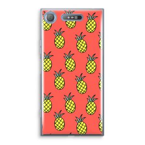 Ananas: Sony Xperia XZ1 Transparant Hoesje