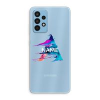 Abstract Spectrum: Samsung Galaxy A52 Transparant Hoesje