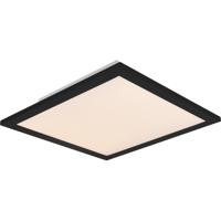 LED Plafondlamp Vierkant Mat Zwart - Dimbare Kleurverlichting 14W
