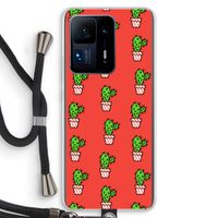 Mini cactus: Xiaomi Mi Mix 4 Transparant Hoesje met koord