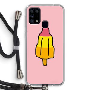 Raketijsje: Samsung Galaxy M31 Transparant Hoesje met koord