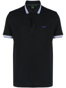 BOSS Paddy cotton polo shirt - Noir