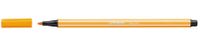 STABILO Pen 68, premium viltstift, neon oranje, per stuk