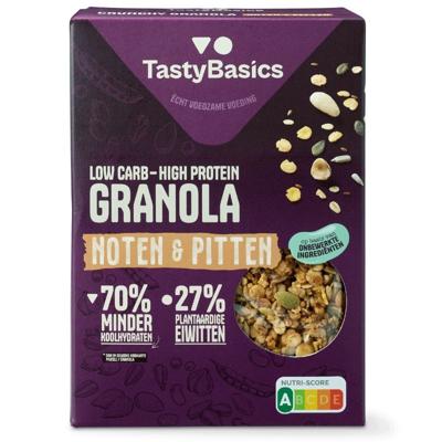 TastyBasics Granola Noten en Pitten (350 gr)