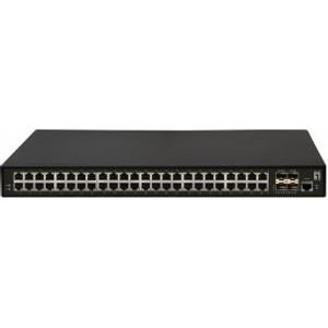 LevelOne GTL-5291 netwerk-switch Managed L3 Gigabit Ethernet (10/100/1000) 1U Zwart