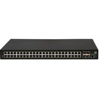 LevelOne GTL-5291 netwerk-switch Managed L3 Gigabit Ethernet (10/100/1000) 1U Zwart - thumbnail