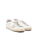 Golden Goose Kids baskets Superstar à lacets - Blanc