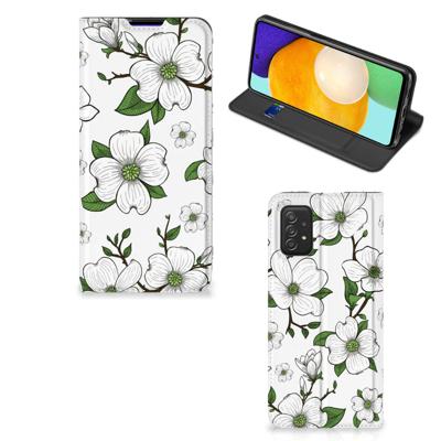 Samsung Galaxy A03s Smart Cover Dogwood Flowers Samsung Galaxy A03s Smart Cover Dogwood Flowers