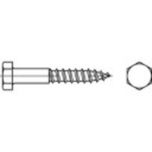 TOOLCRAFT 109306 Zeskantbout 8 mm 65 mm Buitenzeskant DIN 571 Staal Verzinkt 200 stuk(s)