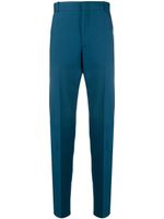 Alexander McQueen pantalon de costume à coupe fuselée - Bleu Alexander McQueen pantalon de costume à coupe fuselée - Bleu