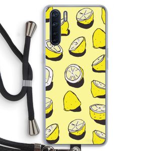 When Life Gives You Lemons...: Oppo A91 Transparant Hoesje met koord
