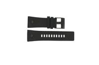 Horlogeband Diesel DZ7193 / DZ7262 Leder Zwart 28mm