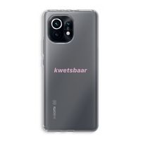 kwetsbaar: Xiaomi Mi 11 Transparant Hoesje
