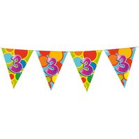 Haza Witbaard Vlaggenlijn 3 jaar, 10mtr.
