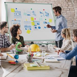 Dubbelzijdig Mobiel Whiteboard In Hoogte Verstelbaar Magnetisch Whiteboard Rollend Whiteboard