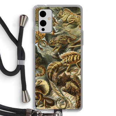 Haeckel Lacertilia: OnePlus 9 Transparant Hoesje met koord
