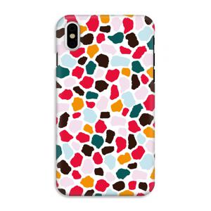 Colored Giraffe: iPhone XS Tough Case