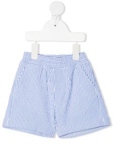 Monnalisa short à fines rayures - Bleu