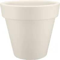 elho bloempot pure round d40 h36cm Linnen wit