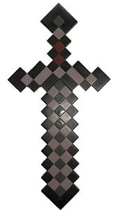 Minecraft Plastic Replica Nether Sword 51 cm