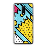 Pop Art #1: OnePlus 7 Transparant Hoesje
