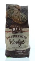 Kikkererwtenkoek chocolade bio