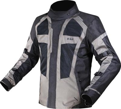 LS2 Jacket scout man black dark gray xl