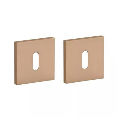 STILE | Sleutelrozetten | 53x53x7mm | Licht Brons