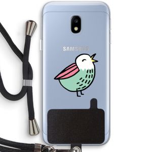 Birdy: Samsung Galaxy J3 (2017) Transparant Hoesje met koord