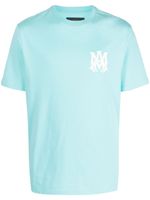 AMIRI t-shirt en coton à logo imprimé - Bleu