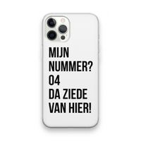 Da ziede van hier: iPhone 12 Pro Max Transparant Hoesje