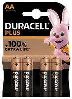 Batterij Duracell Plus 4xAA - thumbnail