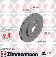 Remschijf Coat Z 470245020