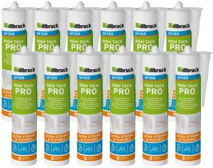 Illbruck SP350 High Tack Pro Lijmkit | Zwart | 310 ML | 12 stuks - SP350396591