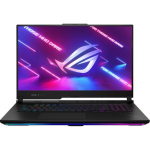 ASUS ROG Strix SCAR 17 G733PYV-LL046W AMD Ryzen™ 9 7945HX3D Laptop 43,9 cm (17.3") Wide Quad HD 32 GB DDR5-SDRAM 2 TB SSD NVIDIA GeForce RTX 4090 Wi-Fi 6E (802.11ax) Windows 11 Home Zwart