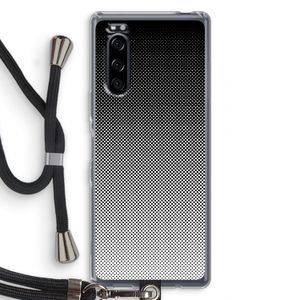 Musketon Halftone: Sony Xperia 5 Transparant Hoesje met koord