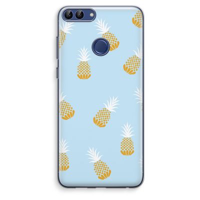 Ananasjes: Huawei P Smart (2018) Transparant Hoesje